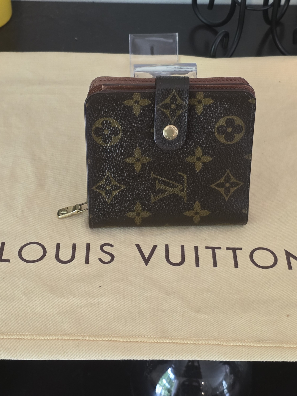 Vintage Louis Vuitton Monogram Compact Wallet